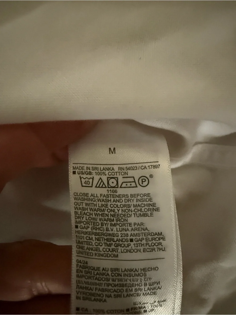Banana Republic Men's White Button-Down Dress Shirt